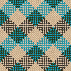Seamless Woven Straw
