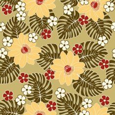 Floral Pattern N577