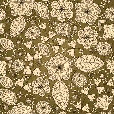Floral Pattern N579