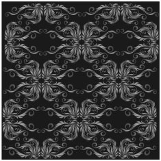 Seamless damask wallpaper N54