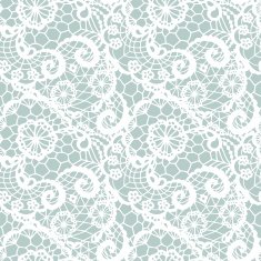 Lace seamless pattern with flowers N232