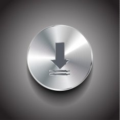 Vector download button
