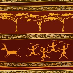 African ethnic seamless pattern N3