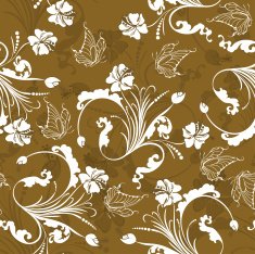 Seamless Floral Pattern N961