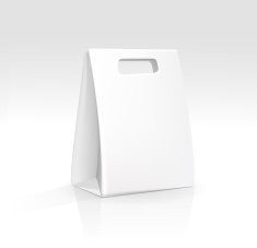 Vector Empty Shopping Bag
