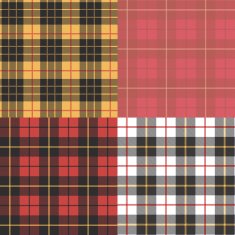 Textured tartan plaid N3