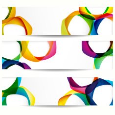 Abstract banners N11