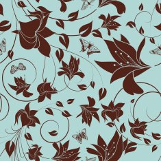 Seamless Floral Pattern N963