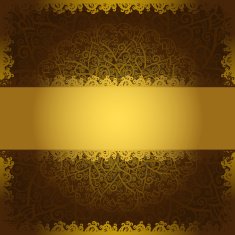 Background with abstract floral lace ornament and hearts N6
