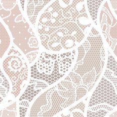 Lace vector fabric seamless pattern N46