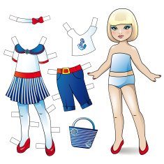 Paper doll N26