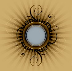 Retro abstract N14