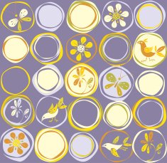 Flower seamless background N4