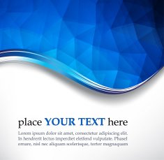 Background with waves and polygons N13