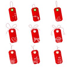 Luxury Christams tags