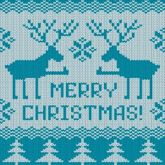 Scandinavian knitted seamless pattern N5