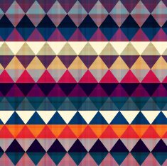 seamless ethnic triangle background texture