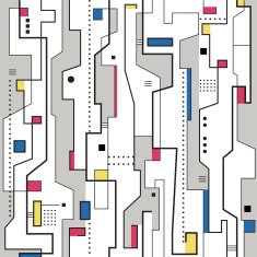 colorful geometric abstract background N9