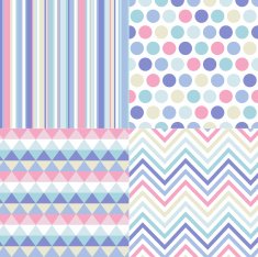 Seamless Geometric Pattern N181