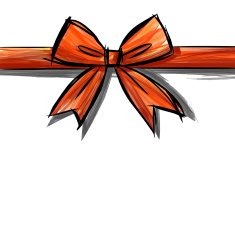 Red ribbon sketchbook N3