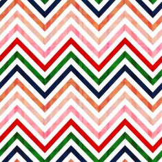 seamless colorful zig zag pattern N6