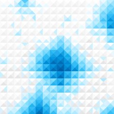Blue light Mosaic background