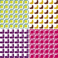 seamless retro pattern N38