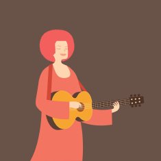Soul queen (vector & 300dpi jpg)
