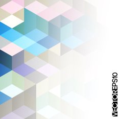 Abstract colorful geometric background N44