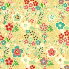 Seamless vector floral pattern N27