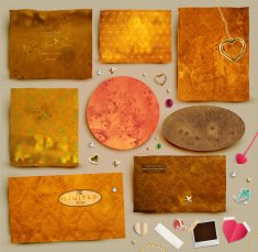 Vintage Labels Icon Set N5