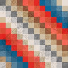 Vector retro mosaic background N2