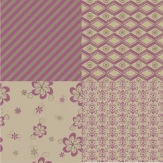 Fabric pattern vector illustration