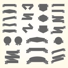 Vector set of design elements N10