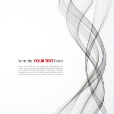 Vector Abstract lines background Template design N7