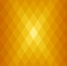 Abstract Golden Diamond Shaped Flare