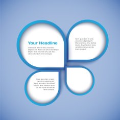 Abstract web design bubble vector N3
