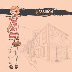 Urban fashion City and people N26