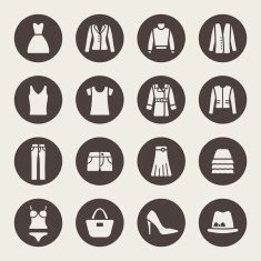 Clothes icons N25