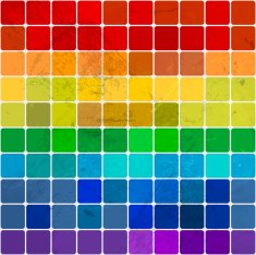 Vector grunge mosaic background