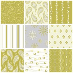 Seamless textile wallpaper pattern elegance