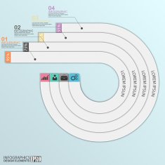 Abstract paper infographic N15