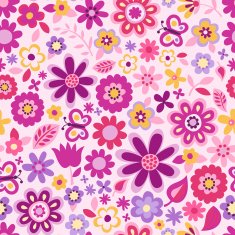 seamless flower pattern N33