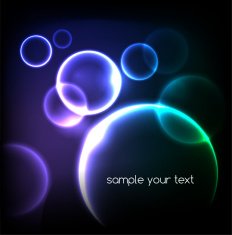Abstract bubble background N2