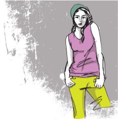 Fashion woman N31