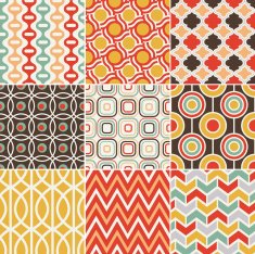 seamless retro pattern N41