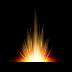 Abstract background with yellow lighting flare N2