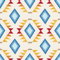 ethnic geometric seamless vector pattern N2