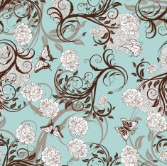 Seamless Floral Pattern N995