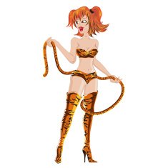 The tiger girl